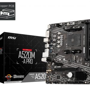 Placa base msi am4 a520m - a pro m - atx ddr4