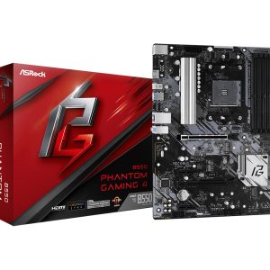 Placa base asrock am4 b550 phantom gaming 4 atx - 4xddr4 - 6xsata6 - 1xusb 3.2 - 2xusb 2.0 90 - mxbcy0 - a0uayz