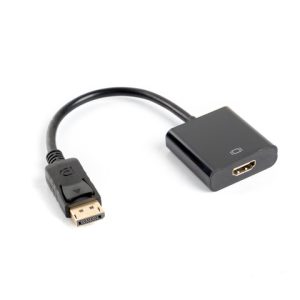Adaptador lanberg displayport macho -  hdmi hembra 10cm