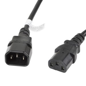 Cable alargador lanberg alimentacion cpu iec320 c13 h - iec320 c14 m vde 3m