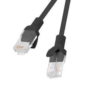 Latiguillo lanberg cat.5e utp 0.5m negro