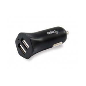 Cargador equip life 5v 2xusb  para coche 12 - 24v 2.4a 12w