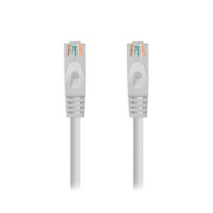Latiguillo  cable red nanocable rj45 cat.6 lszh 0.5m -  awg24 -  gris