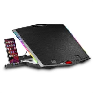 Base de refrigeracion mars gaming mnbc5 para portatil hasta 17.3 pulgadas