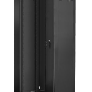 Armario rack lanberg 27u 600 x 450 19 pulgadas carga maxima 60kg negro