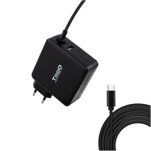 Cargador portatil tooq tqlc - usbc90pd 90w usb - c negro