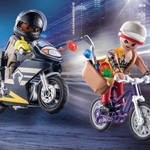 Playmobil starter pack fuerzas especiales y ladrón