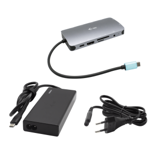 Nano dock i - tec usb - c metal dmi - vga with lan + universal charger 77 w