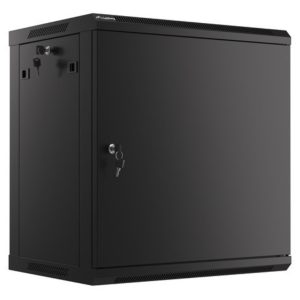 Armario lanberg mural rack 19 pulgadas 12u -  600x450 negro