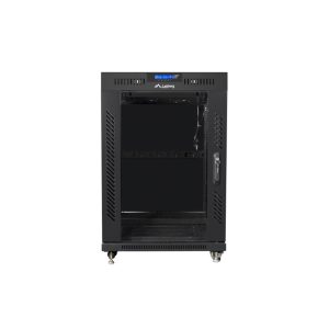 Armario lanberg rack 19 pulgadas 15u 600x800 negro
