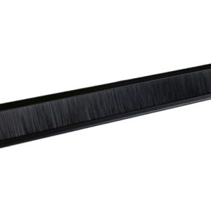 Guia de cable con cepillo phasak para rack armario 19 pulgadas pa 1901