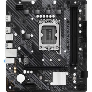 Placa base asrock  h610m - h2 - m2 matx -  2x ddr5 -  lga 1700