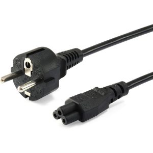 Cable alimentacion c5 a cee7 - 4 equip trebol 1.8m