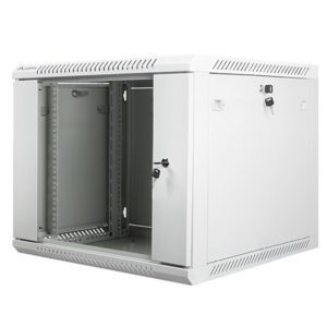 Armario lanberg 19 pulgadas 9u -  600x600 gris