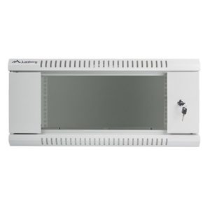 Armario lanberg 19 pulgadas 4u -  600x600 gris