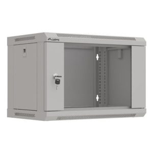 Armario lanberg 19 pulgadas 6u -  540x350 gris