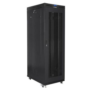 Armario lanberg 19 pulgadas 27u -  800x1000 negro