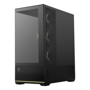 Caja ordenador gaming msi mag pano 110r pz atx rgb cristal templado negra