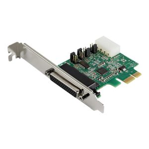 Tarjeta de red startech pex4s953 4x rs232 serie