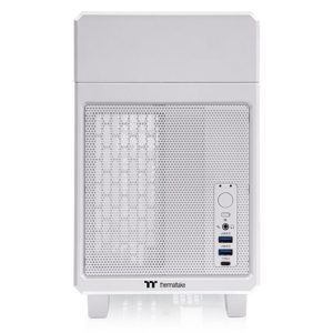 Caja ordenador gaming thermaltake tr100 matx blanco