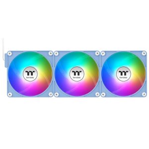 Ventilador caja inv magnetico thermaltake ct120 ex argb 3x 120mm azul hydrangea