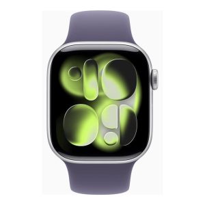 Smartwatch apple watch s11 gps 42mm silver aluminium case purple mist sport band s - m