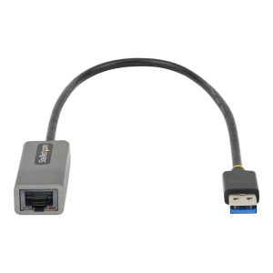 Adaptador usb 3.0 a rj45 startech 0.30m -  macho - hembra -  gris