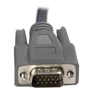Cable 2x vga a usb startech 1.8m -  macho - macho -  negro