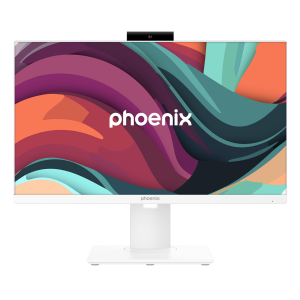Barebone all in one phoenix campro 24 pulgadas blanco placa asus h610t2 lga1700 ddr5 adaptador 120w