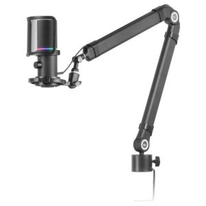 Microfono mars gaming mmicxt argb negro