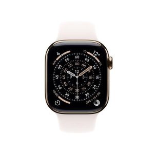 Smartwatch apple watch series 11 gps + cellular 46mm gold titanium case sport loop m - l