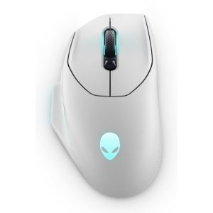 Raton inalambrico gaming dell alienware aw620m luz lunar