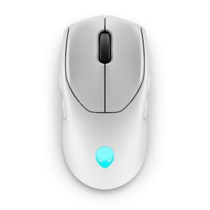 Raton inalambrico gaming dell alienware tri - mode aw720m luz lunar