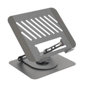 Soporte - base elevador tooq para portatil 17 pulgadas plata