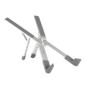 Soporte - base elevador tooq para portatil 17 pulgadas plata