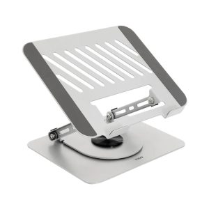 Soporte - base elevador tooq para portatil 17 pulgadas gris