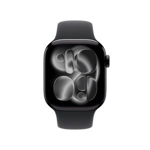 Smartwatch apple watch s11 gps 42mm jet black aluminium case black sport band m - l