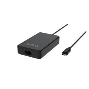 Cargador gan nilox para portatil 90w usb tipo c
