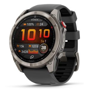 Garmin fenix 8 pro zafiro - 51mm - smartwatch premium gps multideporte - conectividad satelital y lte - pantalla táctil amoled - altavoz y micrófono integrados - mapas y hasta 27 días de autónomía - grafito