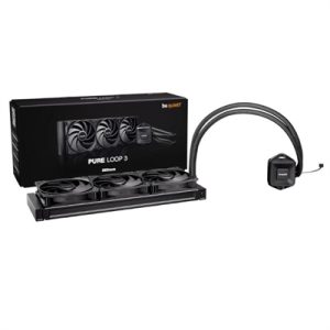 Kit refrigeracion liquida be quiet! pure loop 3 3x 120mm negro