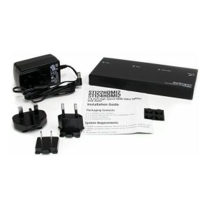 Multiplicador hdmi startech 2 puertos + amplificador