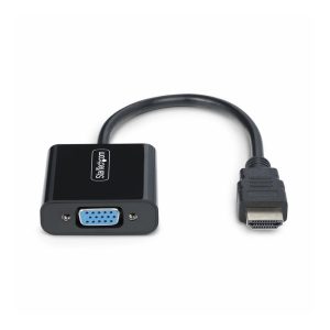 Adaptador hdmi a vga startech 18.95cm -  macho - hembra -  negro