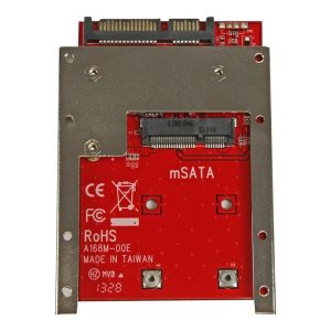 Adaptador msata a sata startech 2.5 pulgadas sata 6gb - s