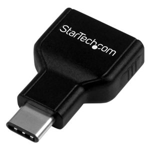 Adaptador usb tipo c a usb tipo a startech macho - hembra -  negro