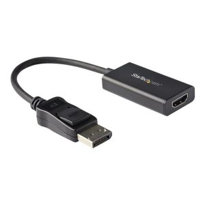 Adaptador dp a hdmi startech macho - hembra -  negro