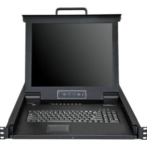 Consola kvm startech de montaje en rack de servidores 17 pulgadas