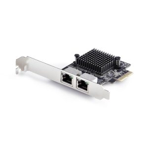 Tarjeta de red startech pr25gr - network - card 2x rj45 pci express