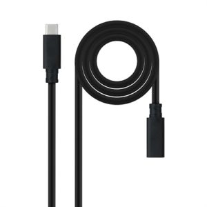 Cable prolongador nanocable usb - c 3.2 gen2x2 100w c - m - h 1.5m alargador