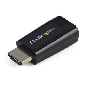 Adaptador hdmi a vga startech macho - hembra -  negro