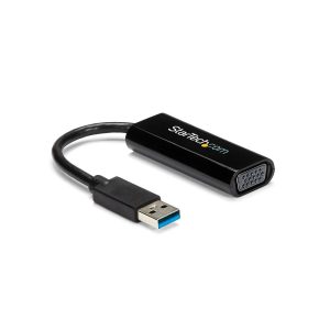 Adaptador usb tipo a a vga startech macho - hembra -  negro